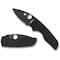 Spyderco 2024 Spyderco Lil' Native G-10 Black Black Blade/Compression Lock Plain SPY-C230GPBBK - alternate 1